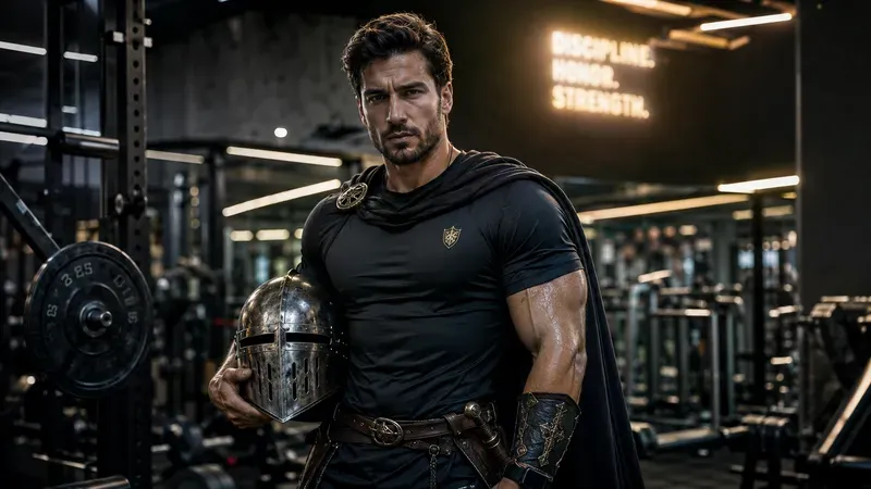 Gym Influencer Portrait Generator