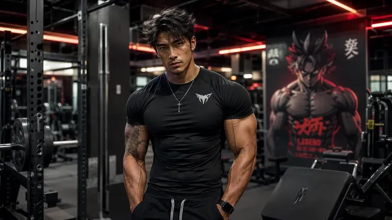 Gym Influencer Portrait Generator