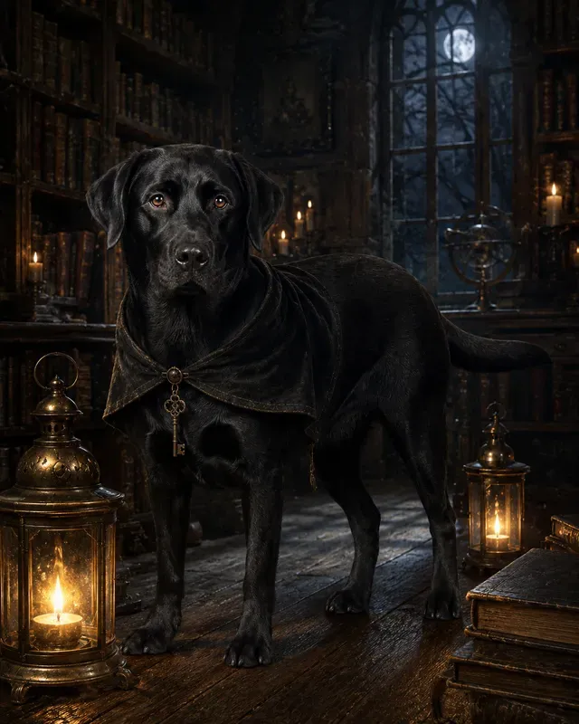 Create Cinematic Haunted Pet Portraits