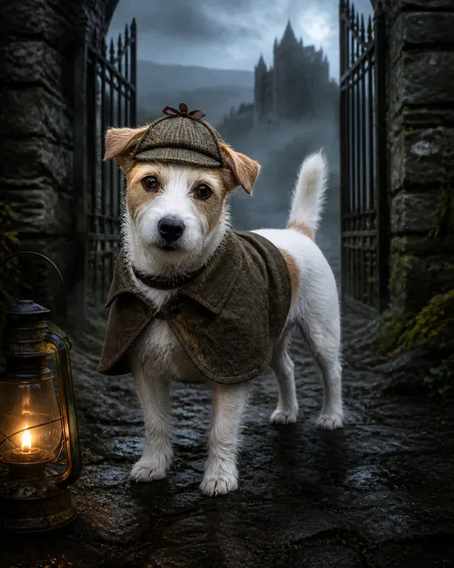 Create Cinematic Haunted Pet Portraits
