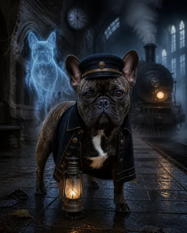 Create Cinematic Haunted Pet Portraits