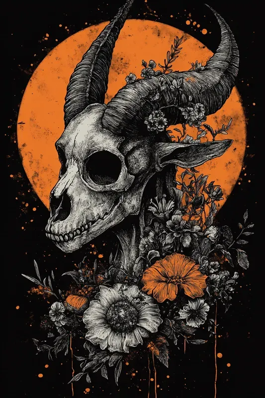 Dark Fantasy Tshirt Illustrations