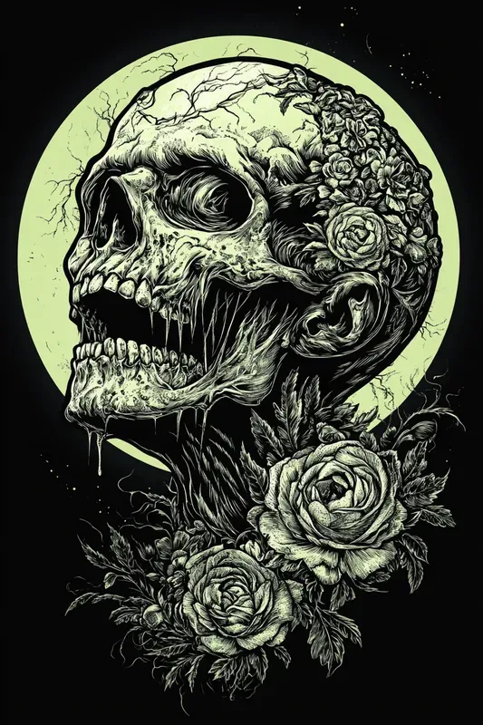 Dark Fantasy Tshirt Illustrations
