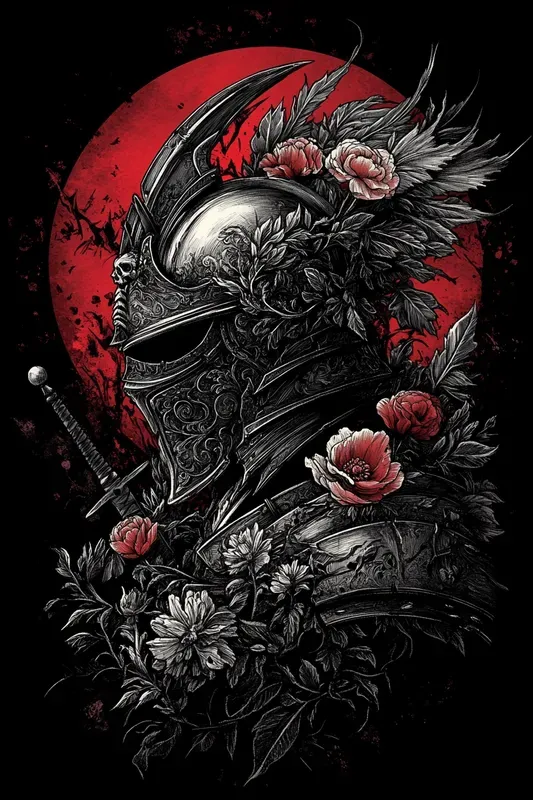 Dark Fantasy Tshirt Illustrations