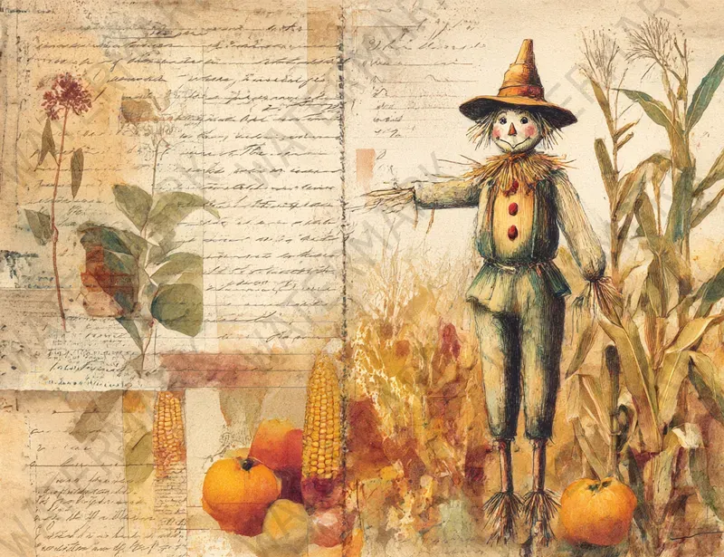 Thanksgiving Collage Junk Journals