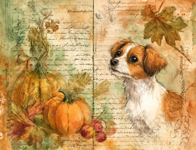 Thanksgiving Collage Junk Journals