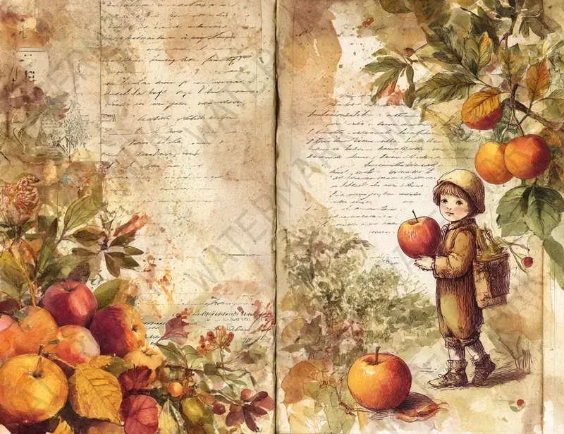 Thanksgiving Collage Junk Journals