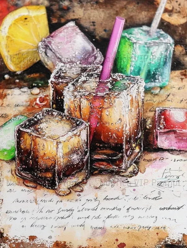 Vintage Restaurant Wall Decor Posters