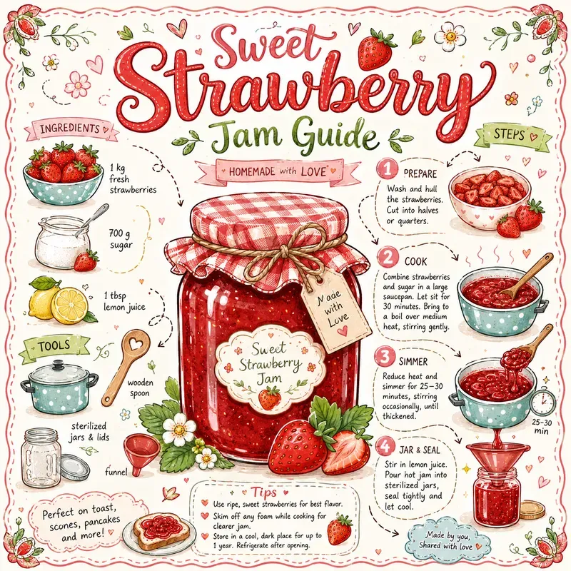 Cute Hand Drawn Recipes