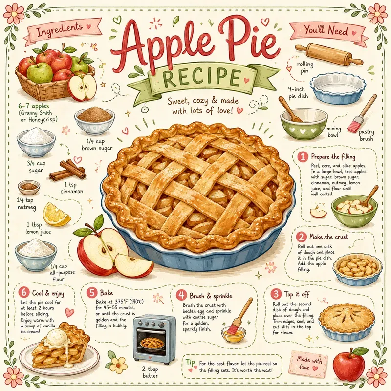 Cute Hand Drawn Recipes