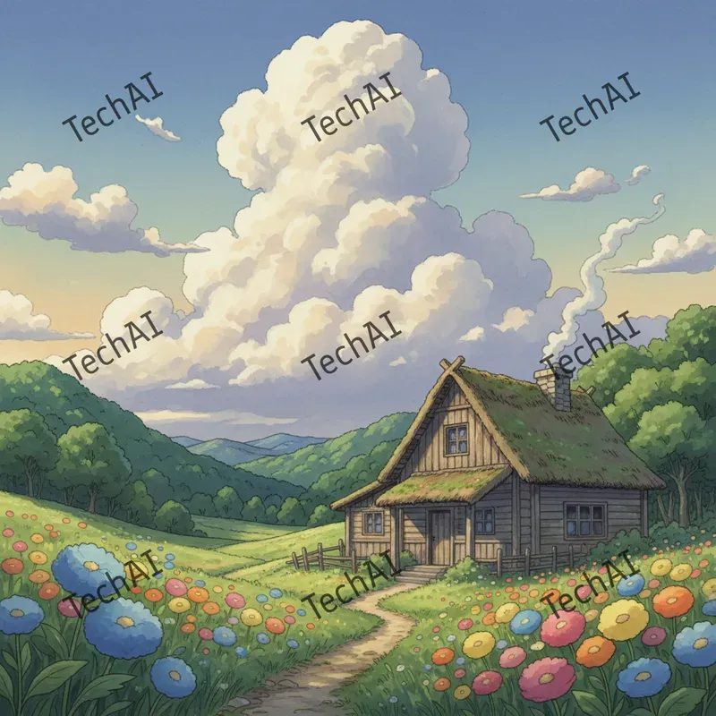 Ghibli Inspired Anime Landscapes