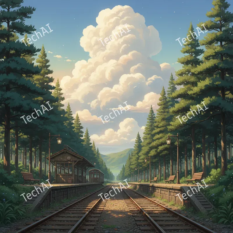 Ghibli Inspired Anime Landscapes