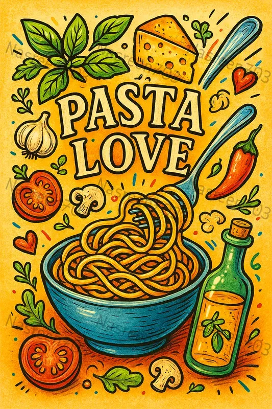 3D Doodle Food Poster Creators