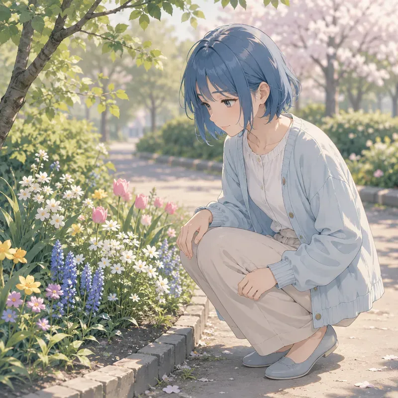 Soft Anime Flower Observations