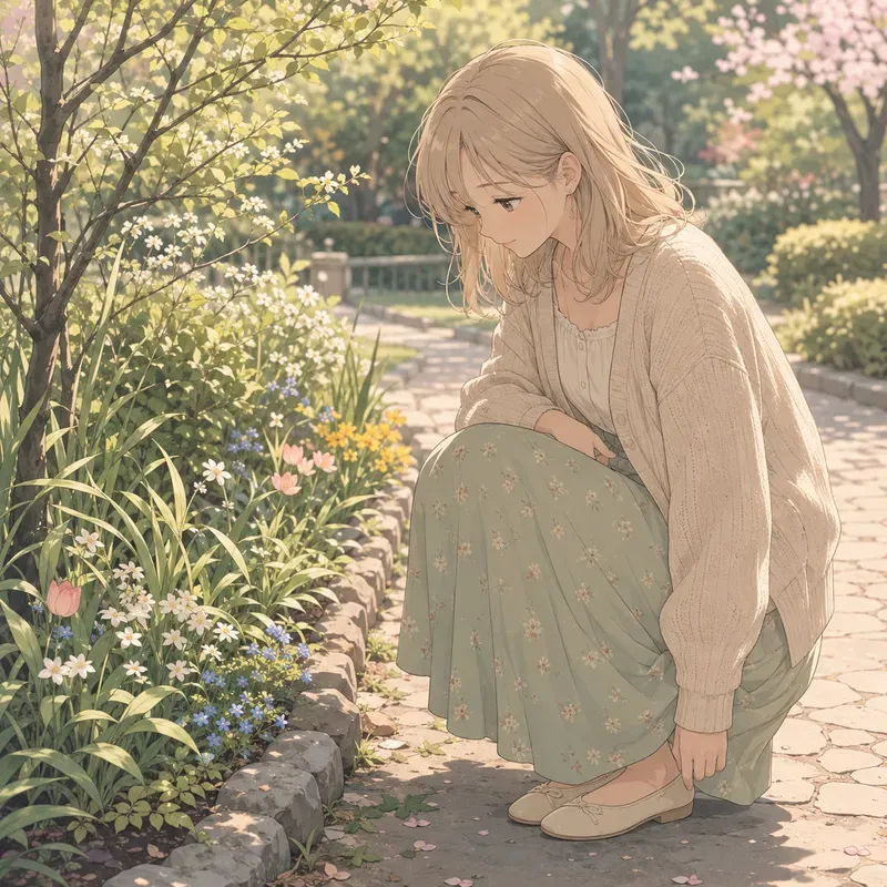 Soft Anime Flower Observations