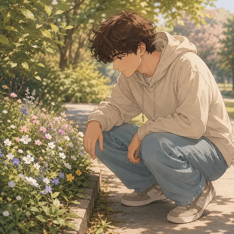 Soft Anime Flower Observations