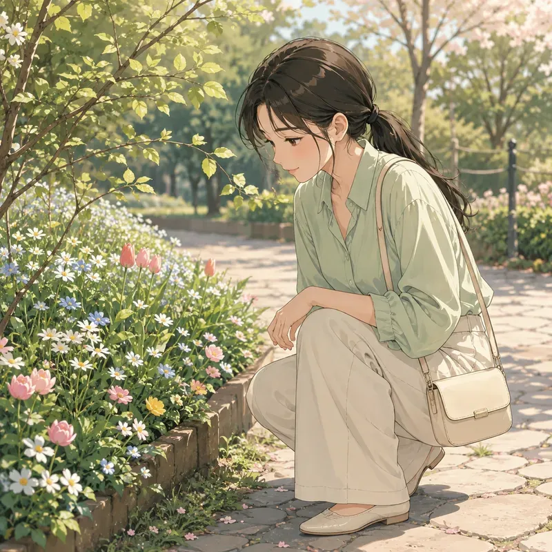Soft Anime Flower Observations
