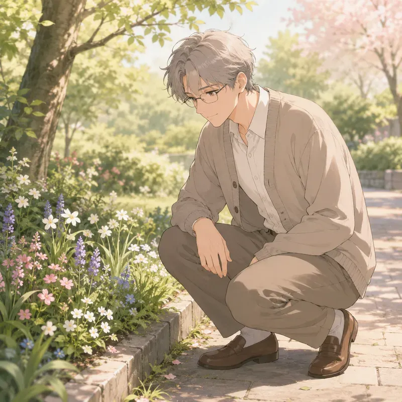 Soft Anime Flower Observations
