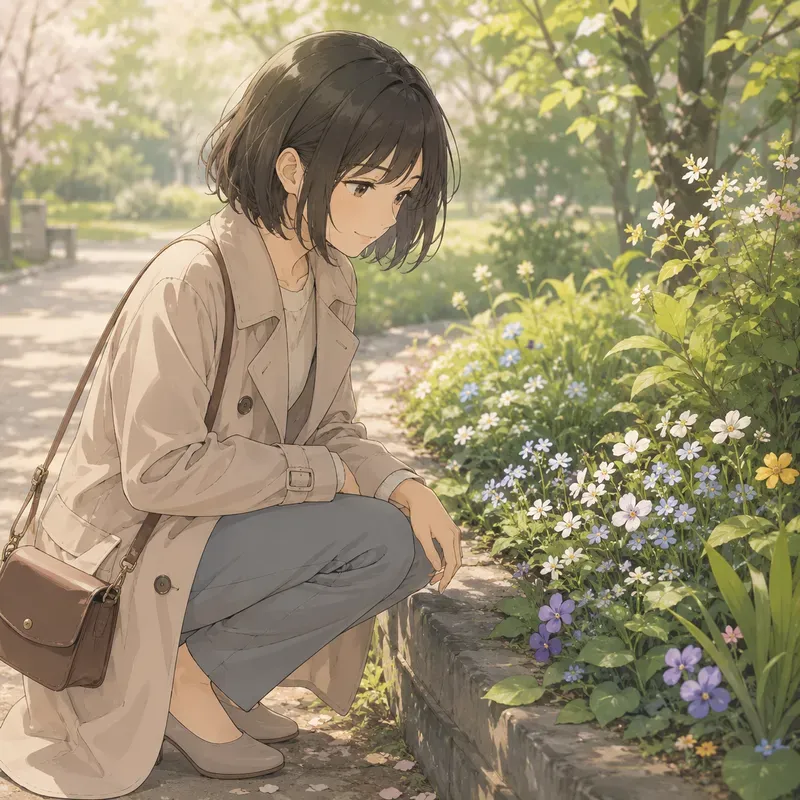 Soft Anime Flower Observations
