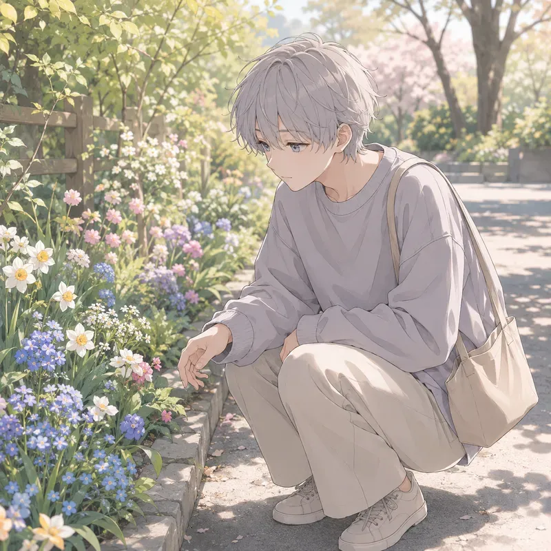 Soft Anime Flower Observations