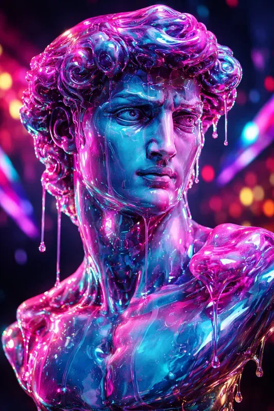 Liquid Candy Art Highgloss Statues