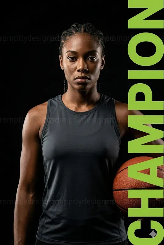 Bold Typography Portraits