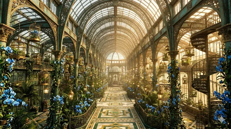 Grand Victorian Glasshouse Masterpieces
