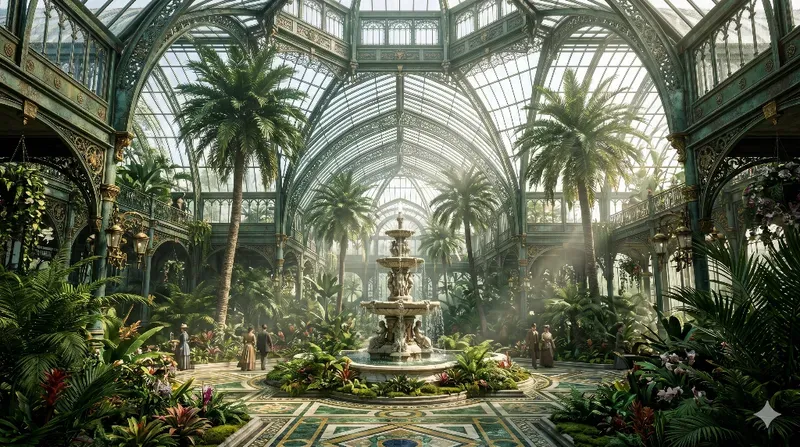 Grand Victorian Glasshouse Masterpieces