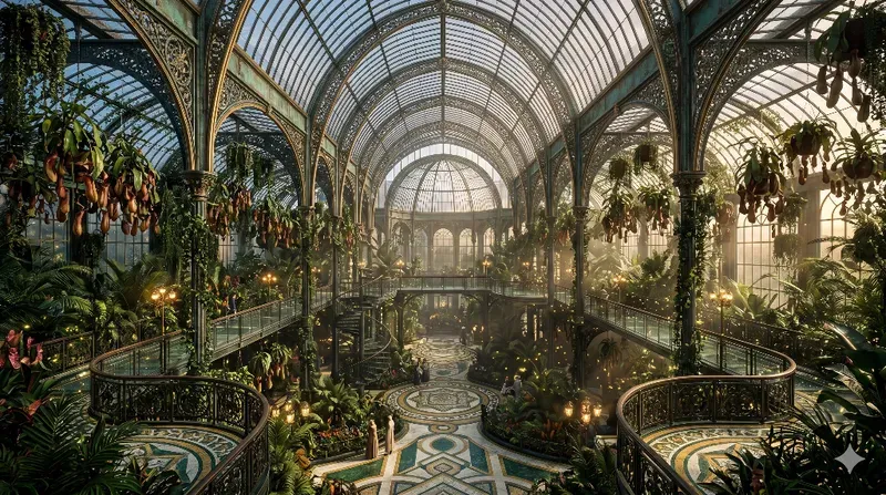 Grand Victorian Glasshouse Masterpieces
