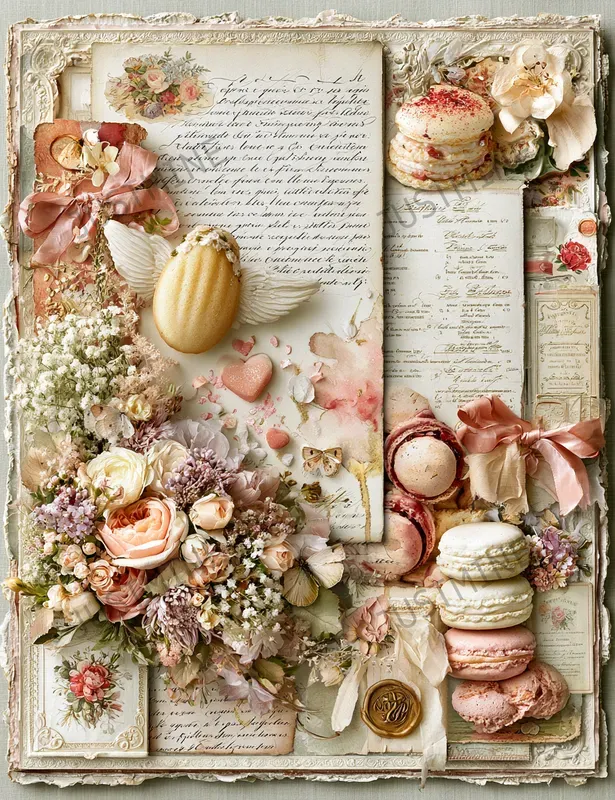 Patisserie Bloom Junk Journals