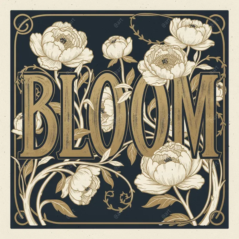 Typographic Poster Art