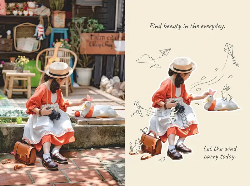 Poetic Splitscreen Editorial Posters