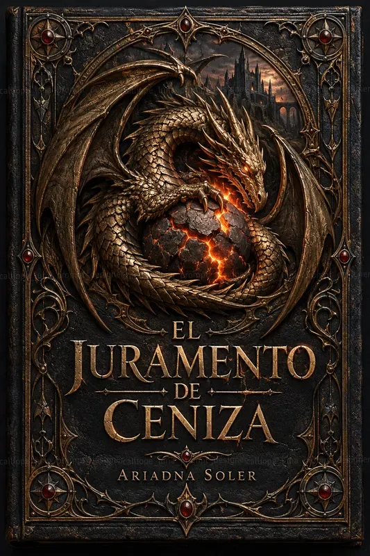 Cinematic Dark Fantasy Book Covers