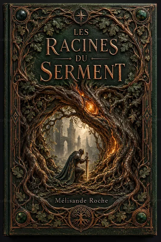 Cinematic Dark Fantasy Book Covers