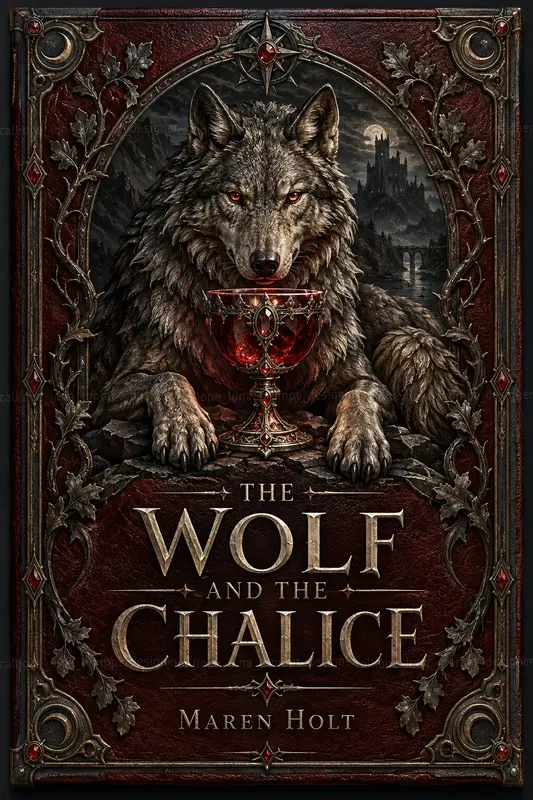 Cinematic Dark Fantasy Book Covers