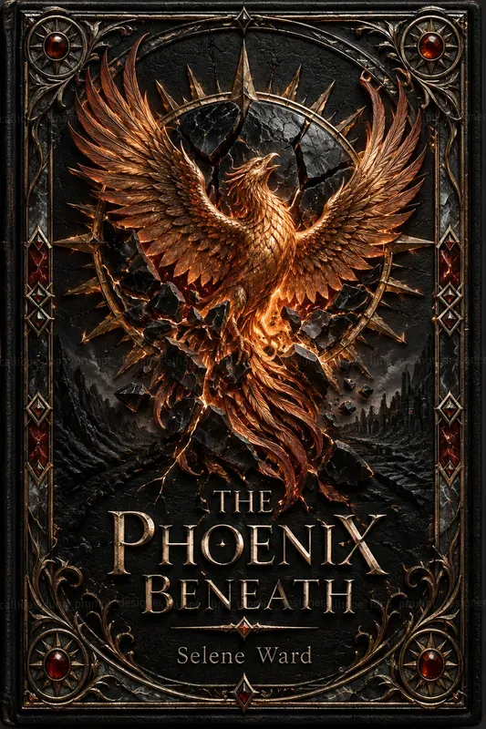 Cinematic Dark Fantasy Book Covers