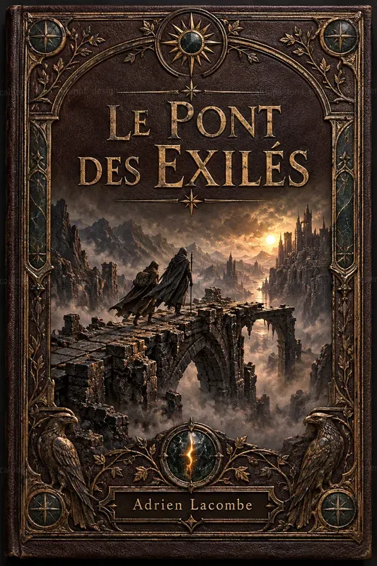 Cinematic Dark Fantasy Book Covers