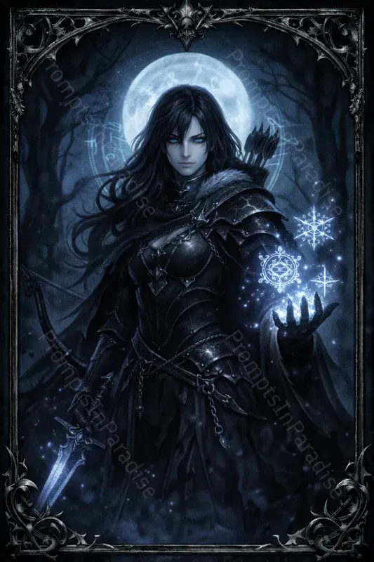 Dark Fantasy Character Cover Art