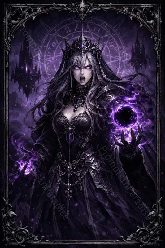 Dark Fantasy Character Cover Art