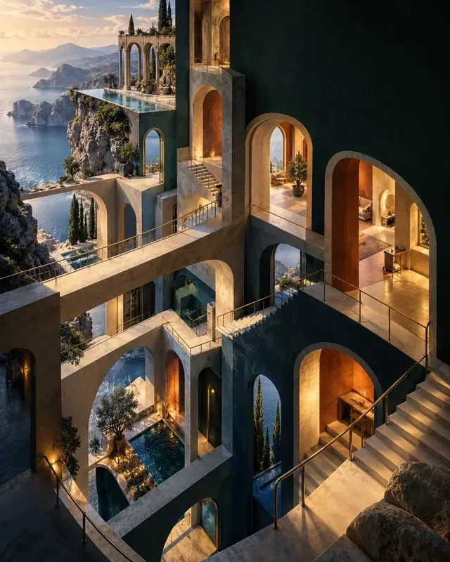 Surreal Dream Architectures