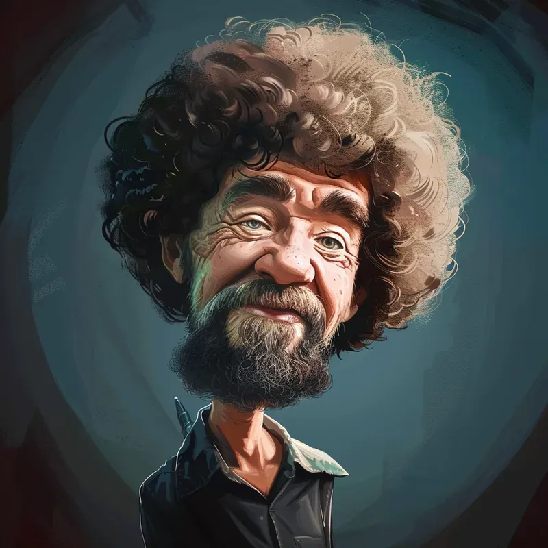 Exaggerated Caricature Portrait Art