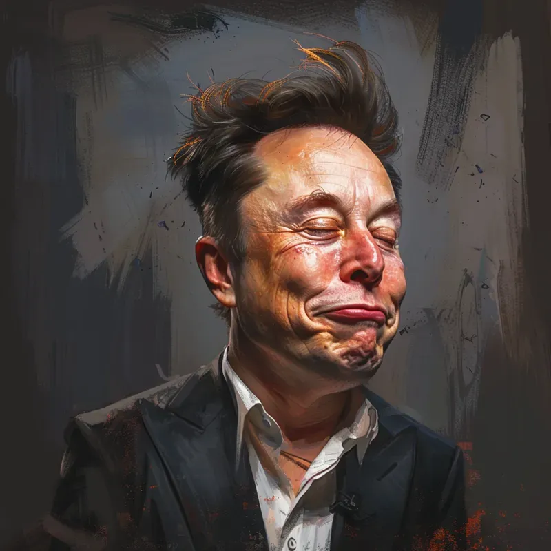 Exaggerated Caricature Portrait Art