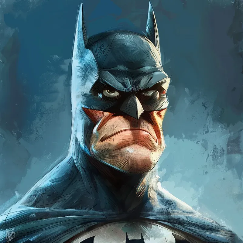 Exaggerated Caricature Portrait Art