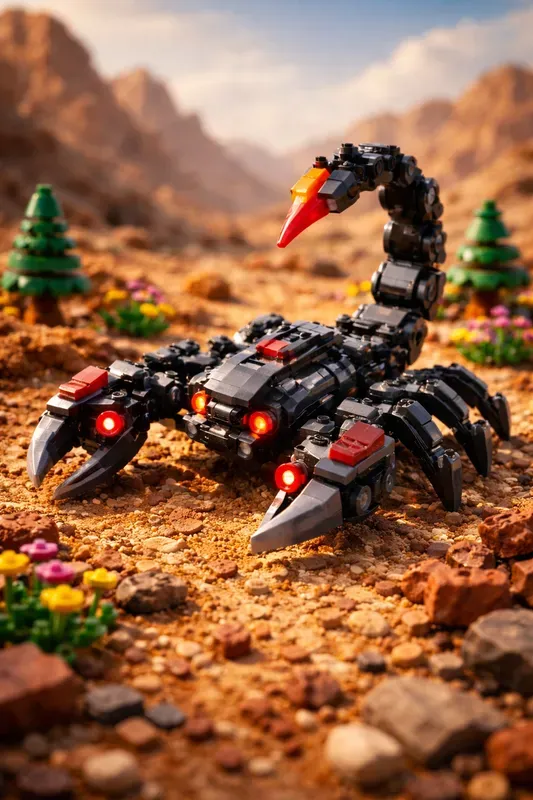 Epic Lego Mountain Trail Rides