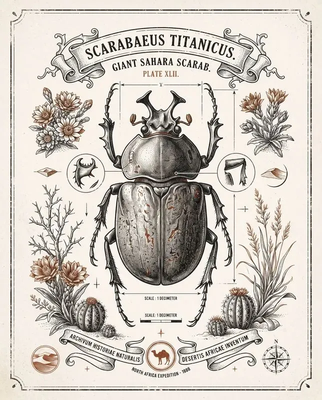 Vintage Natural History Tshirt Art