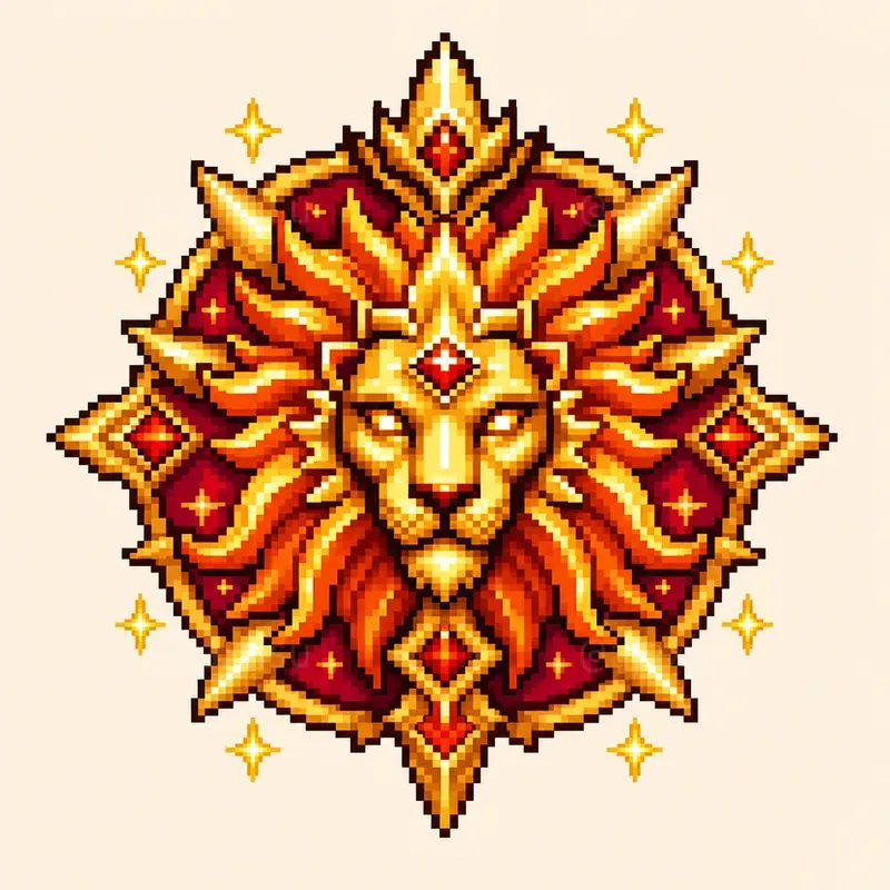 16bit Zodiac Constellation Emblems