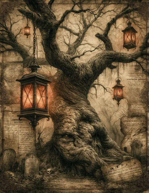 Dual Cemetery Tales Digital Pages