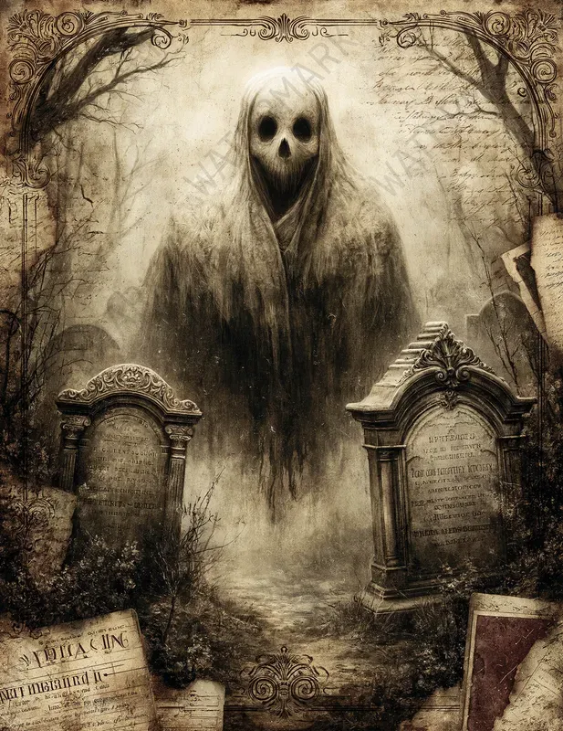 Dual Cemetery Tales Digital Pages