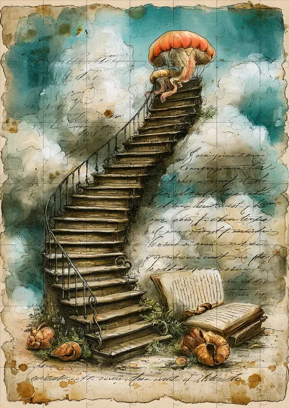 Whimsical Vintage Fantasy Ephemera