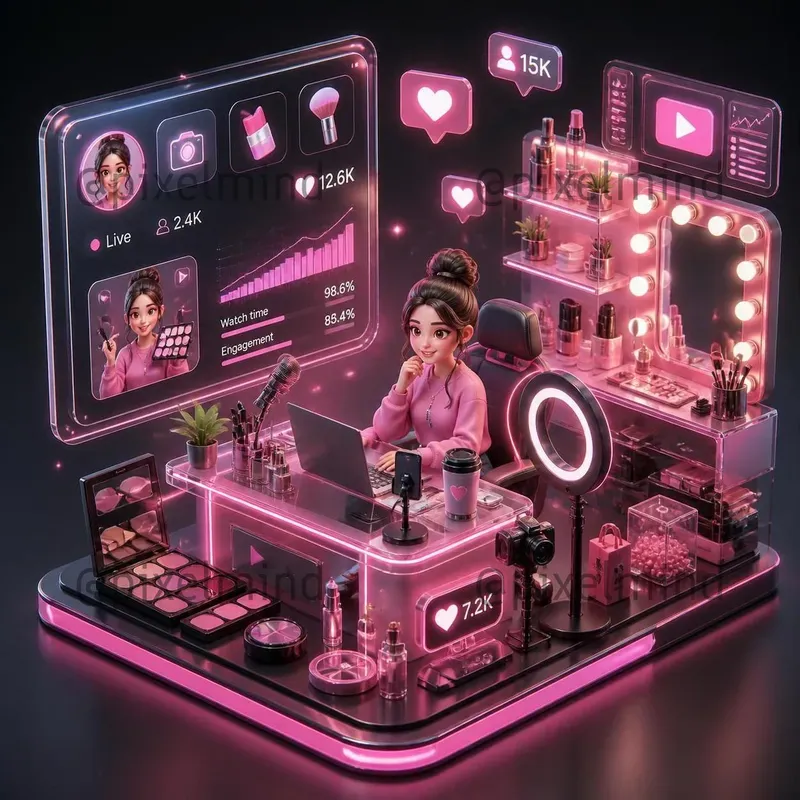 3d Isometric Streamer Avatar Studios